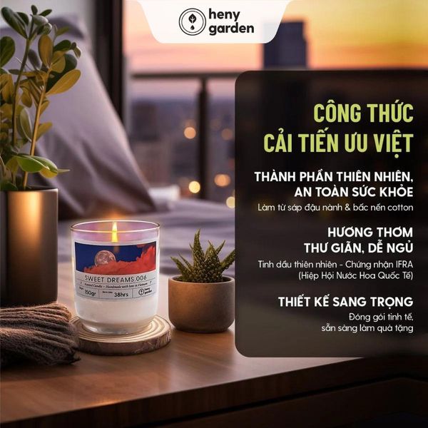 Thành phần của nến thơm để làm quà 20/10 tặng vợ