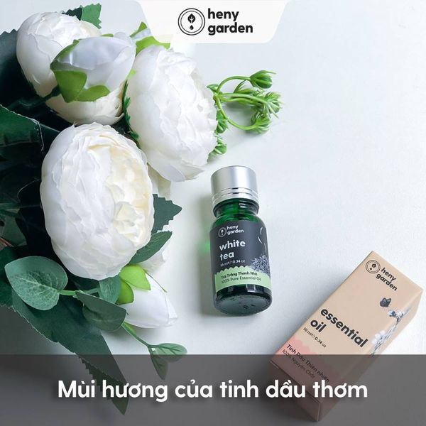 Mùi hương của tinh dầu thơm để tặng quà 20/10 cho vợ tại Heny Garden