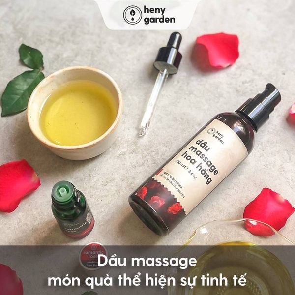 Tặng dầu massage là món quà 20/10 dành cho vợ