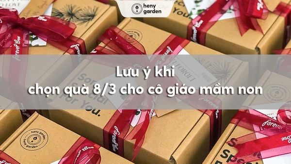 quà 8/3 cho cô giáo mầm non