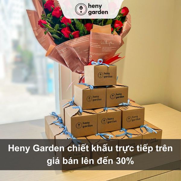 Heny Garden chiết khấu trực tiếp trên giá bán