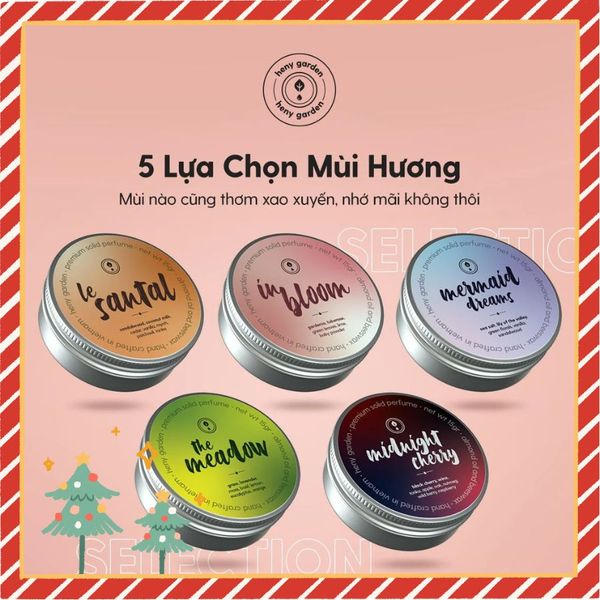 tặng nước hoa khô làm quà noel cho người yêu nữ