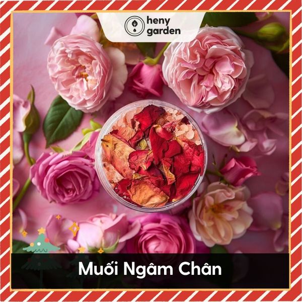 tặng muối ngâm chân làm quà noel cho người yêu nữ