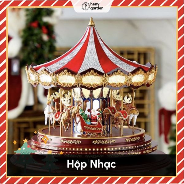 tặng hộp nhạc làm quà noel cho người yêu nữ
