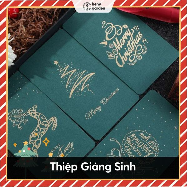 tặng thiệp làm quà noel cho người yêu nữ