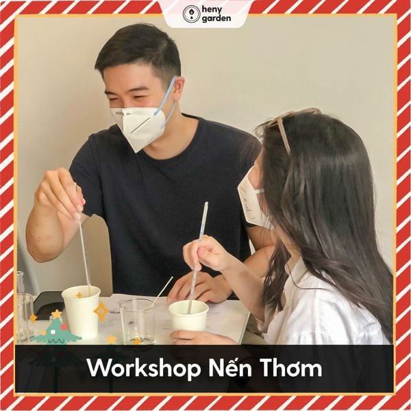 đi workshop làm quà noel cho người yêu nữ