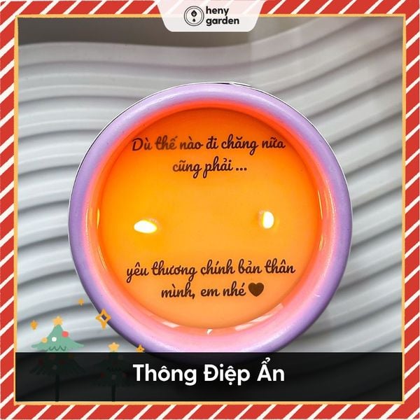 tặng thông điệp ẩn làm quà noel cho người yêu nữ