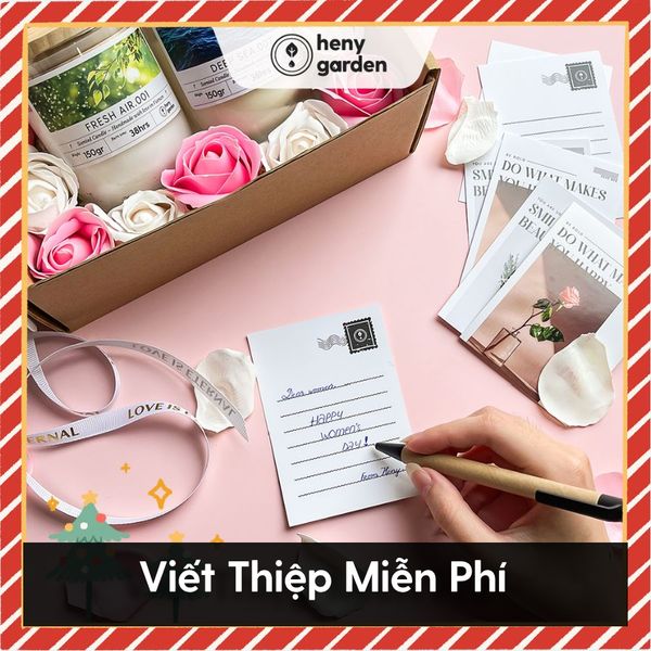 viết thiệp làm quà noel cho người yêu nữ