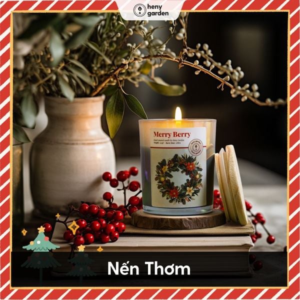 tặng nến thơm làm quà noel cho người yêu nữ