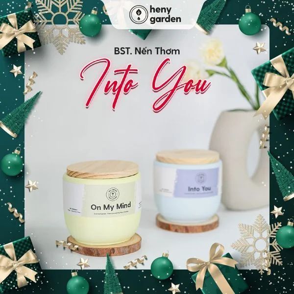 Mua quà noel cho người yêu với nến thơm Into You
