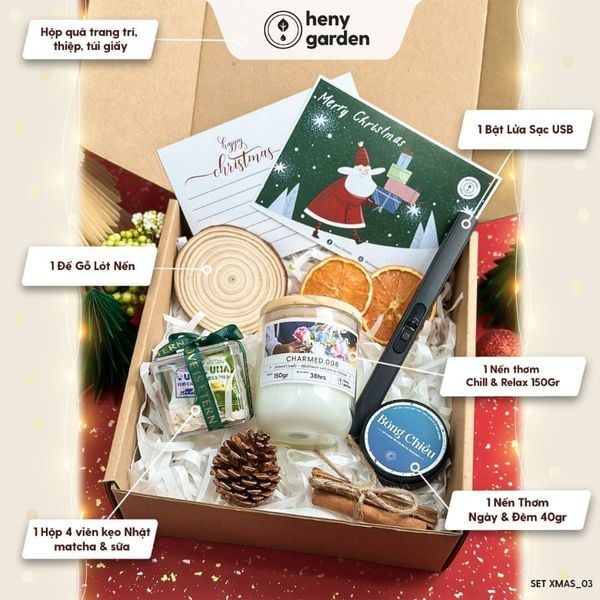 Set Xmas_03 làm quà noel cho người yêu ở xa