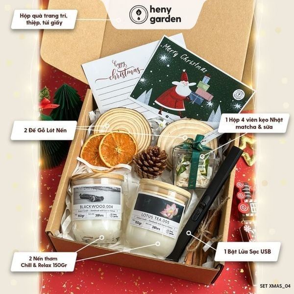 Set Xmas_03 làm quà noel cho người yêu ở xa