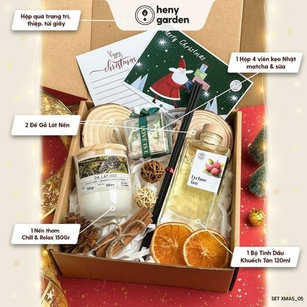 Set Xmas_05 làm quà noel cho người yêu ở xa