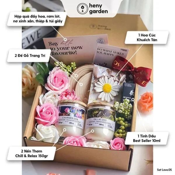 Set Love_05 làm quà noel cho người yêu ở xa