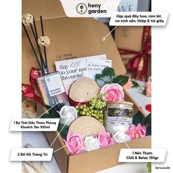 Set Love_06 làm quà noel cho người yêu ở xa