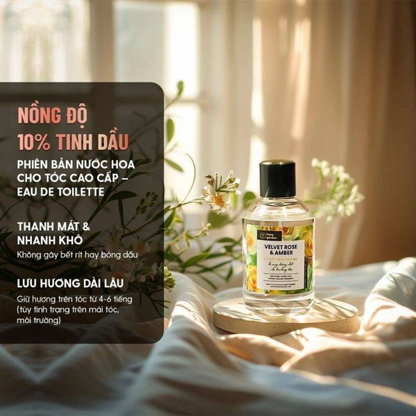 nước hoa thơm tóc tại heny garden