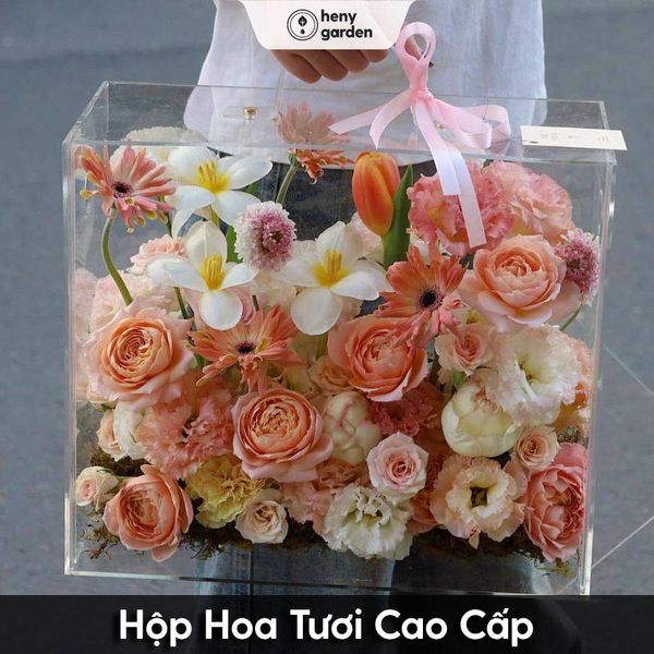 dùng hoa tươi làm quà noel tặng vợ