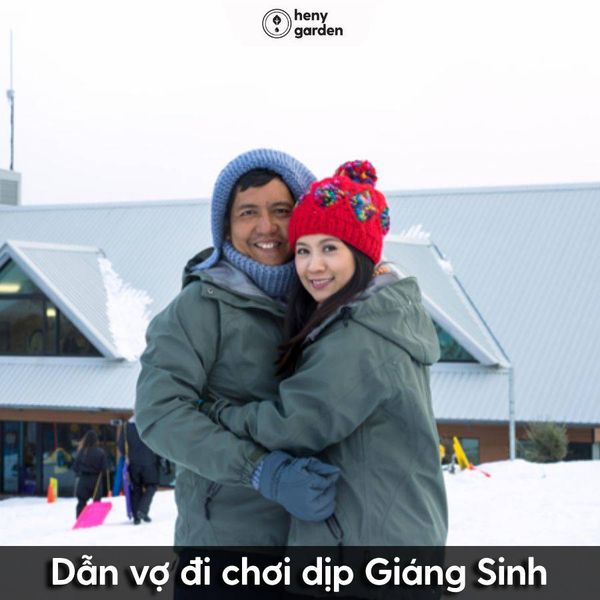 dùng thời gian của mình làm món quà noel tặng vợ