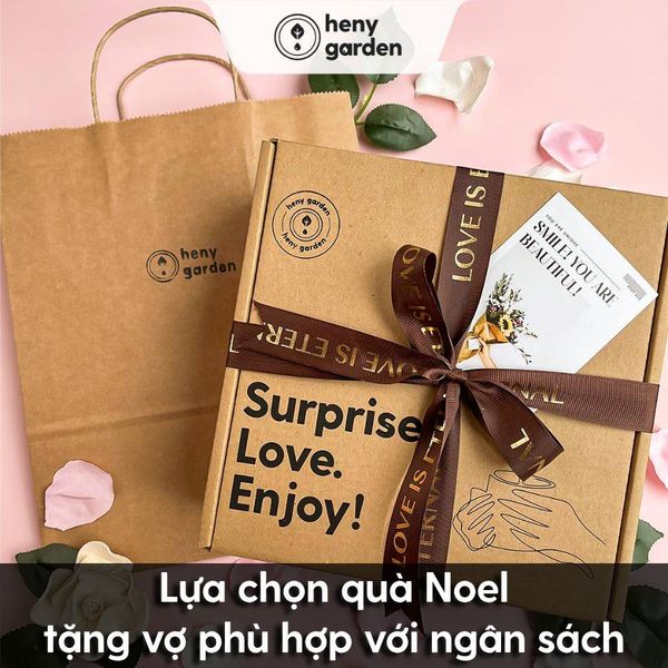 cân nhắc món quà noel tặng vợ phù hợp với túi tiền
