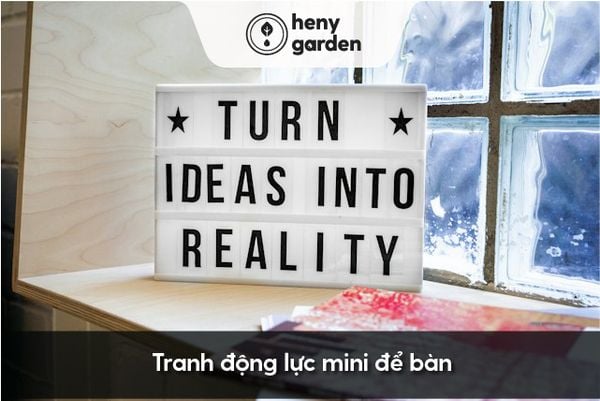 Tranh động lực mini để bàn