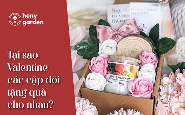 Ngày Valentine các cặp đôi thường tặng quà cho nhau