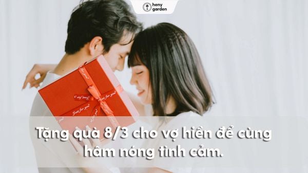 Quà 8/3 cho vợ