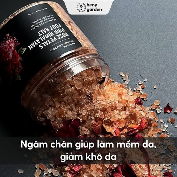 tác dụng của ngâm chân dưỡng ẩm