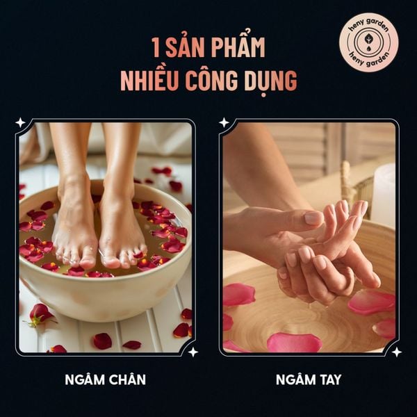 lợi ích của việc ngâm chân trước khi ngủ với muối hồng himalya