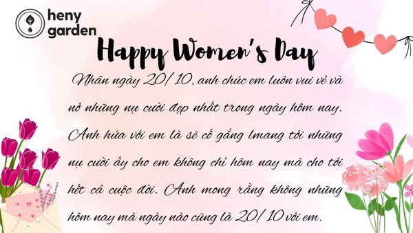 Các mẫu thiệp 20 tháng 10 chúc tặng người yêu 2
