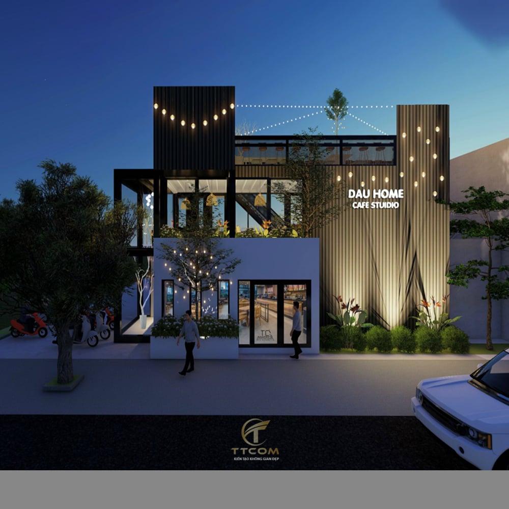 Hoàn thành dự án thiết kế quán Cafe Đậu Home quận Bình Thạnh