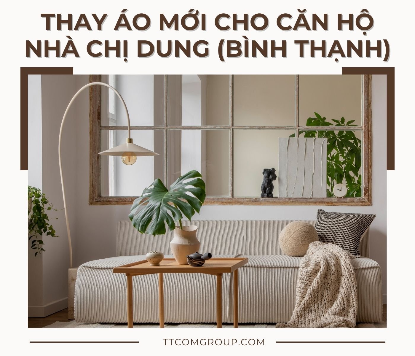 CẢI TẠO CĂN HỘ CHỊ DUNG (BÌNH THẠNH) - THEO PHONG CÁCH INDOCHINE
