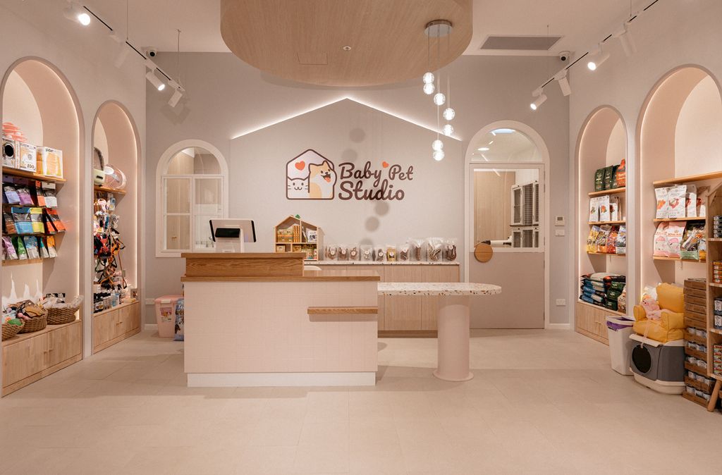 MẪU THIẾT KẾ PET SHOP - MÔ HÌNH KẾT HỢP GIỮA SPA VÀ BÁN HÀNG