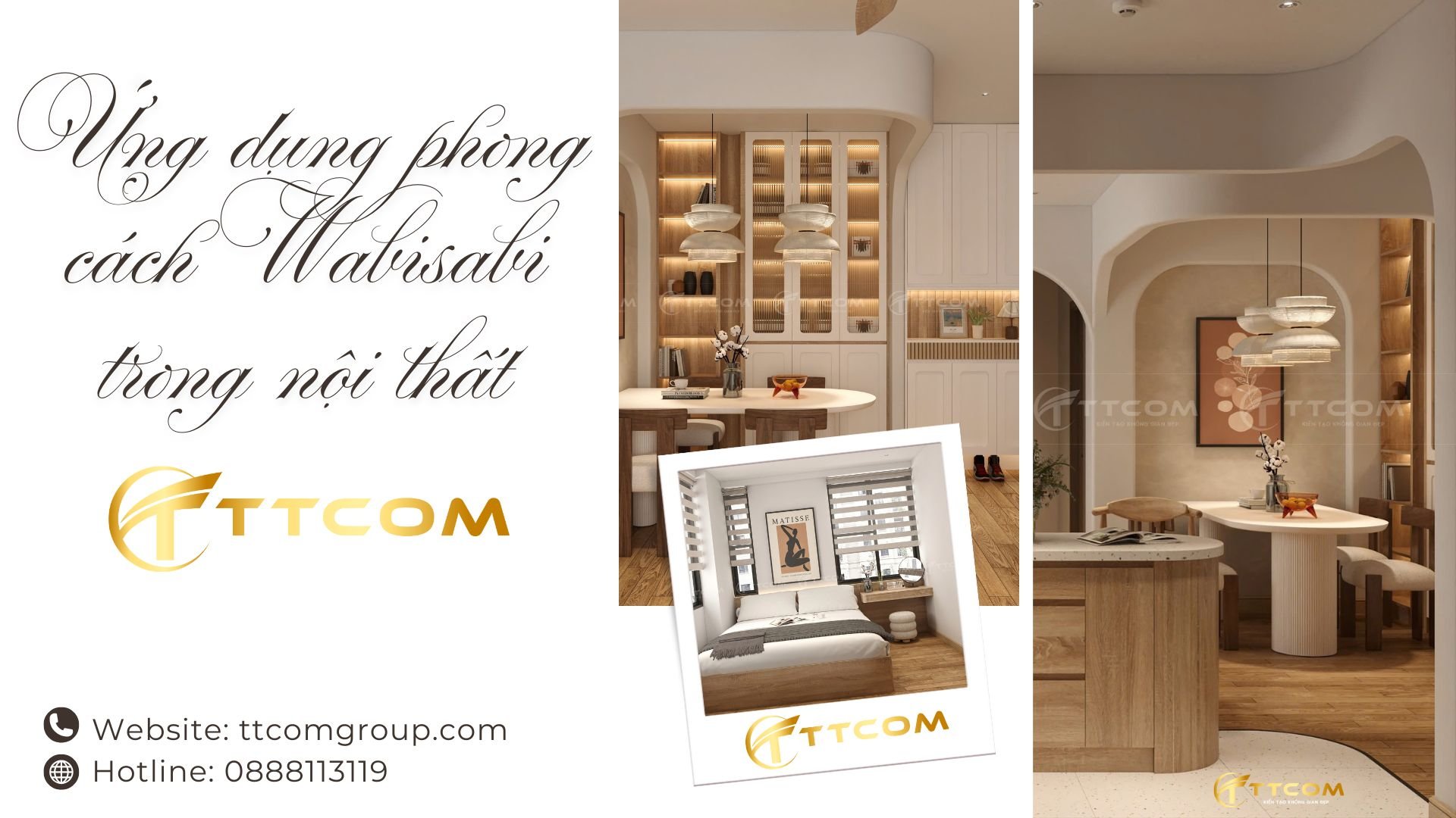 ỨNG DỤNG PHONG CÁCH WABI SABI TRONG THIẾT KẾ NỘI THẤT CĂN HỘ