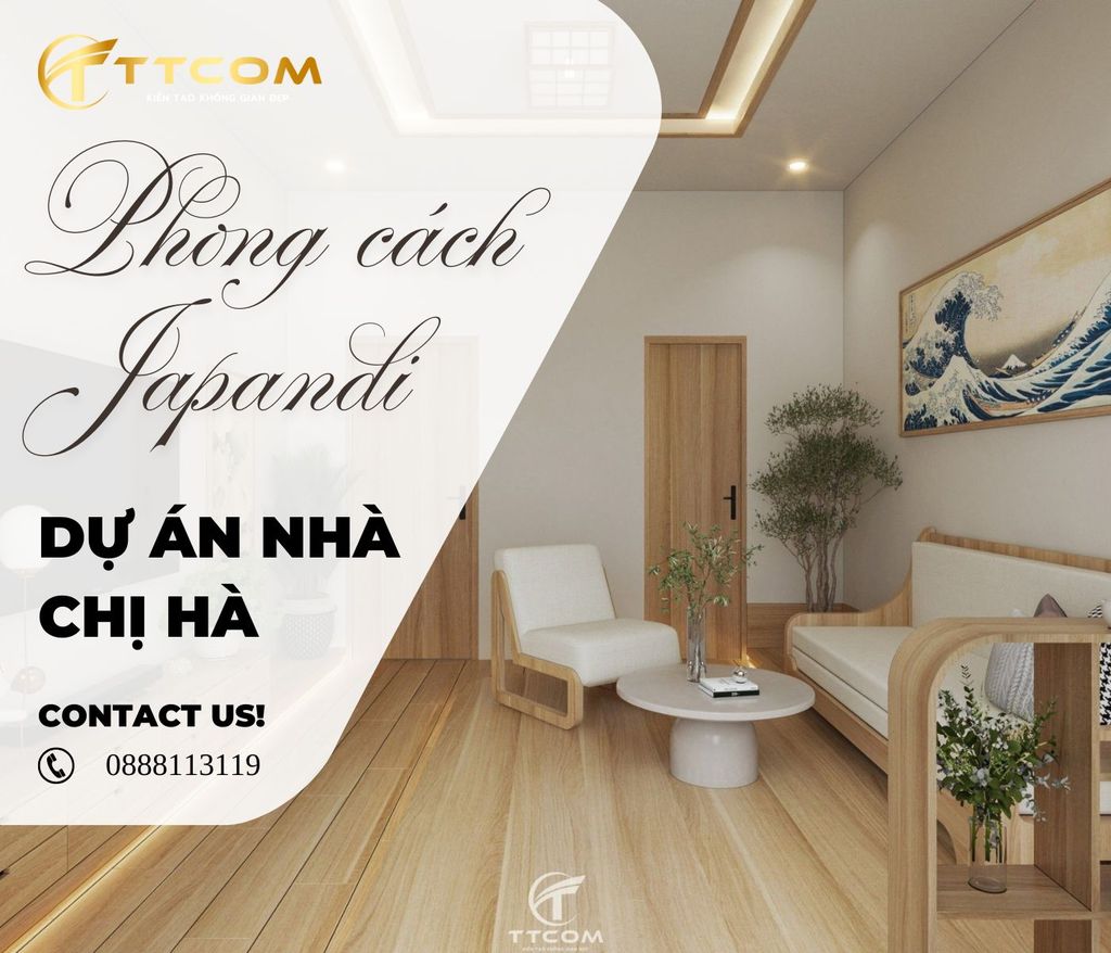 DỰ ÁN NHÀ CHỊ HÀ - THIẾT KẾ NỘI THẤT PHONG CÁCH NHẬT BẢN HIỆN ĐẠI