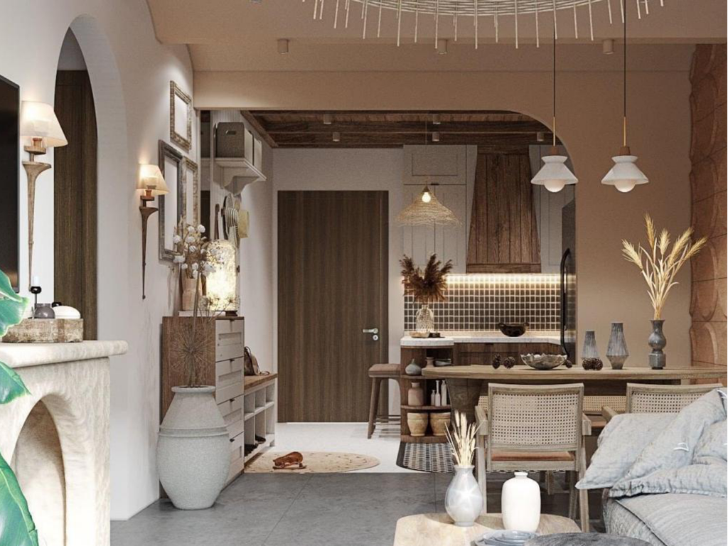 CĂN HỘ PHONG CÁCH RUSTIC KHIẾN BAO NGƯỜI NGẪN NGƠ