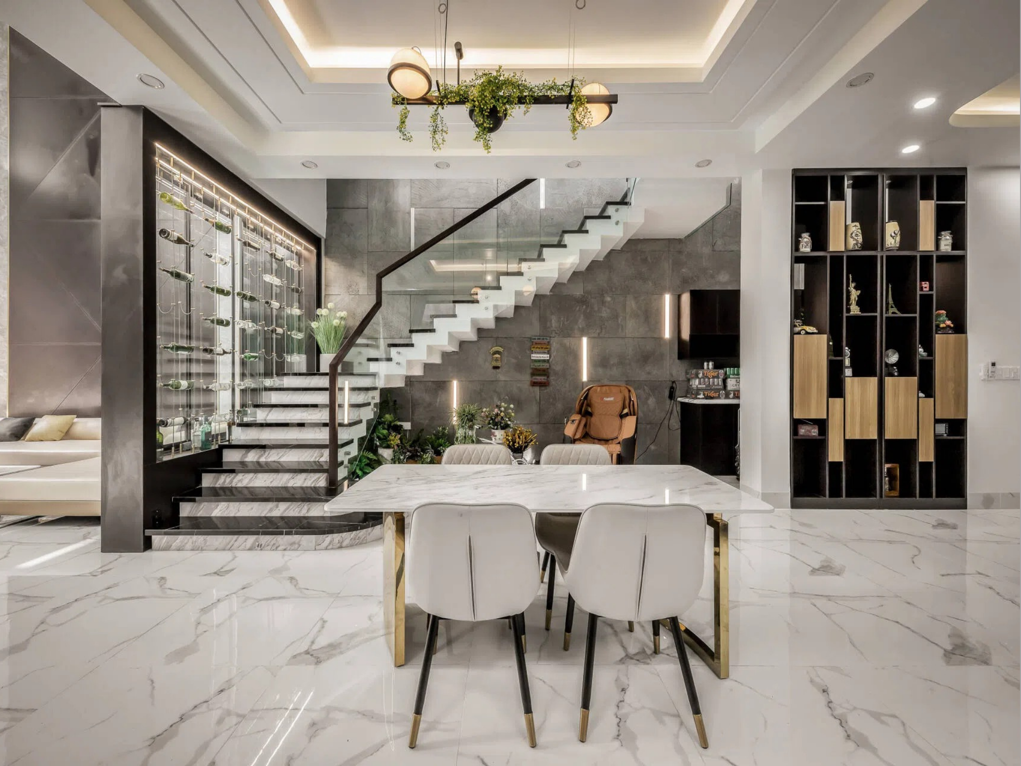 NGHIỆM THU CĂN NHÀ PHỐ PHONG CÁCH HIỆN ĐẠI, ĐẸP KHÔNG CHỖ CHÊ