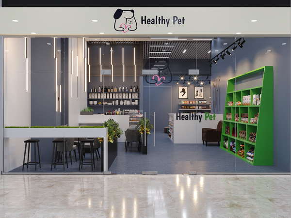 THIẾT KẾ CỬA HÀNG THỨC ĂN DÀNH CHO THÚ CƯNG HIỆN ĐẠI VÀ TIỆN LỢI