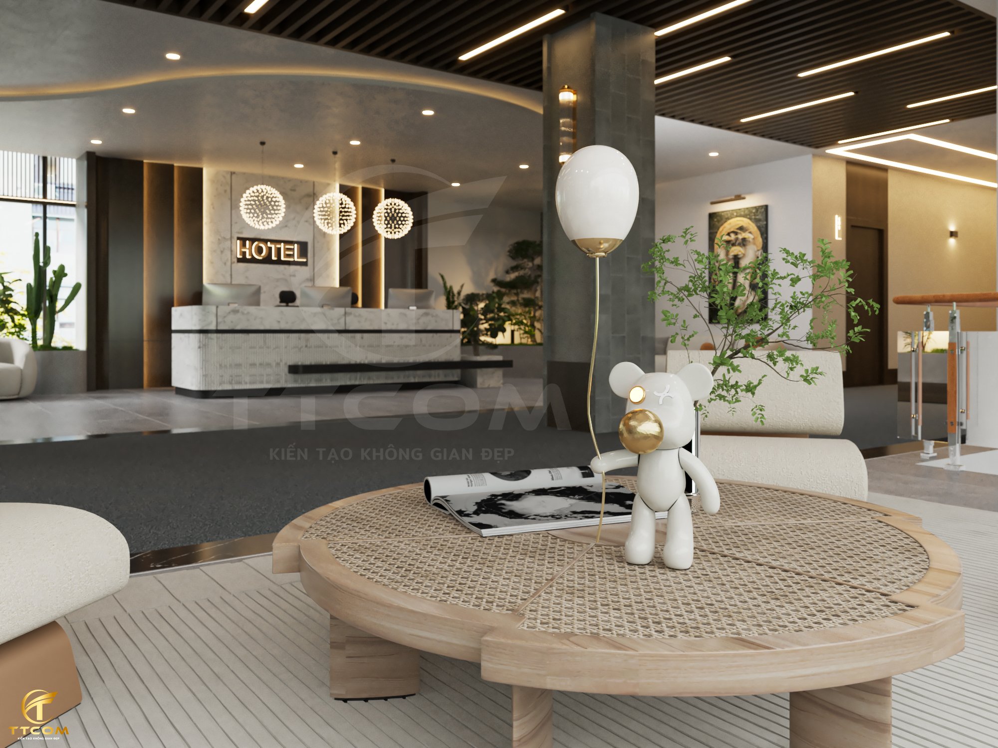 Một trong những công trình lớn mà TTCOM Group đang thực hiện đó là căn khách sạn 4 SAO cho anh Hà ở Pleiku, Gia Lai