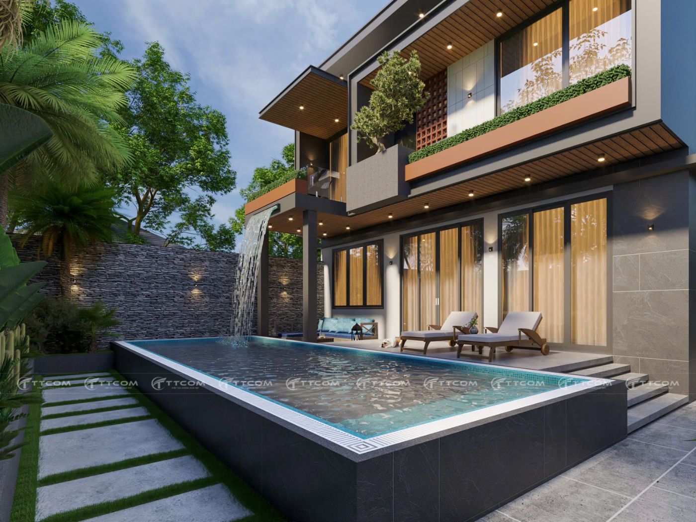 Hoàn thành nội thất căn villa cao cấp tại Bình ĐỊnh