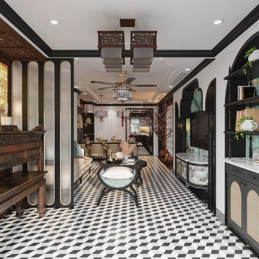 Phong cách nội thất Indochine