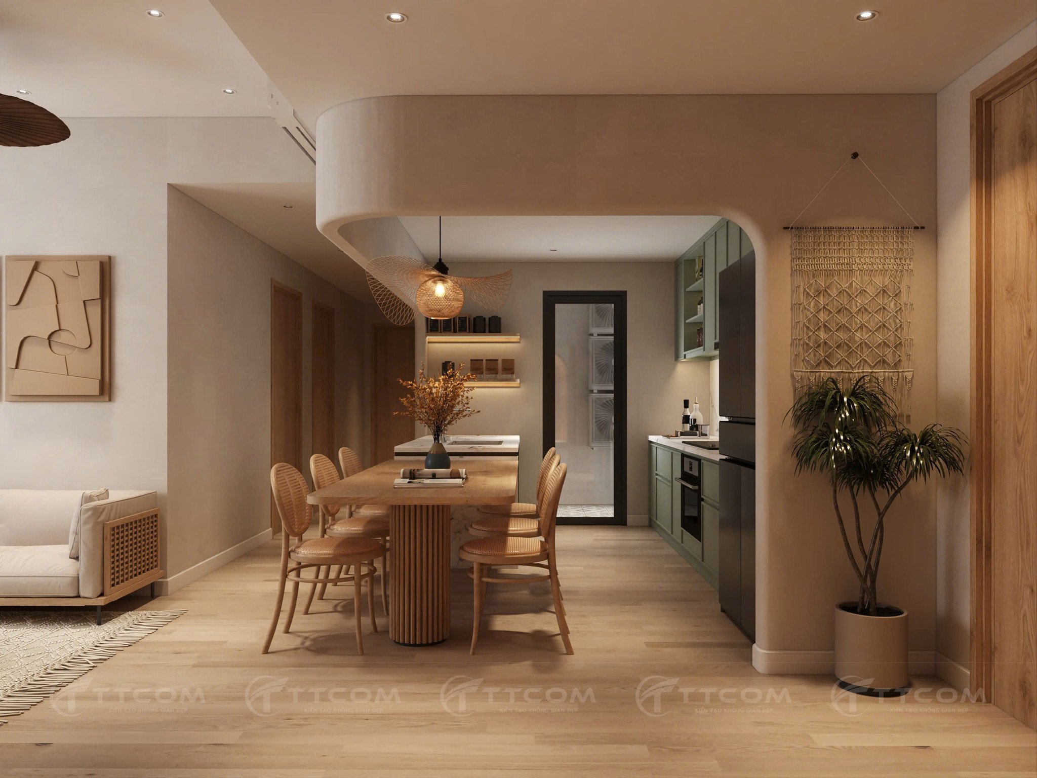 Dự án Masteri Centre Point - Thiết kế theo phong cách Wabi Sabi