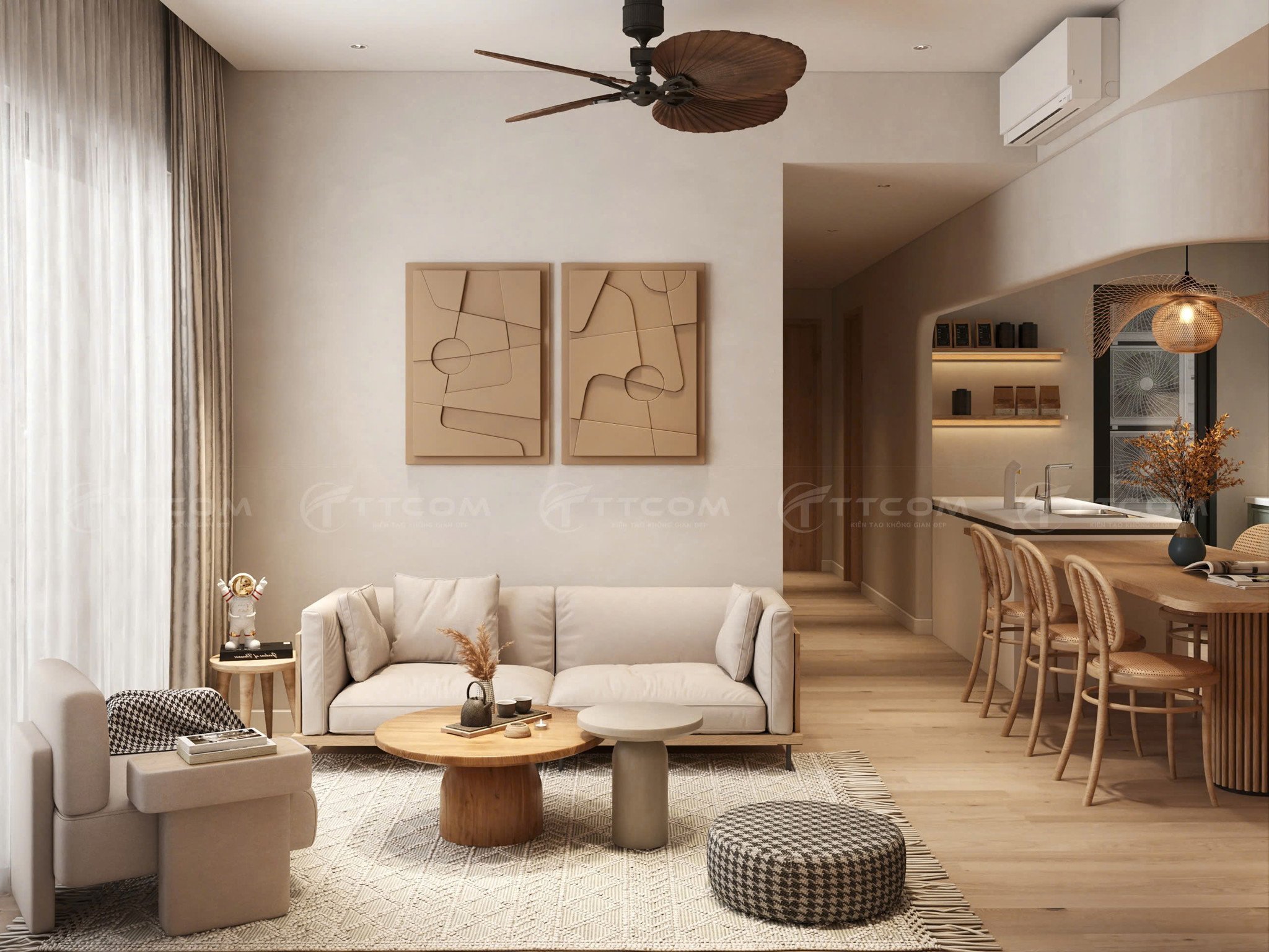 Dự án Masteri Centre Point - Thiết kế theo phong cách Wabi Sabi