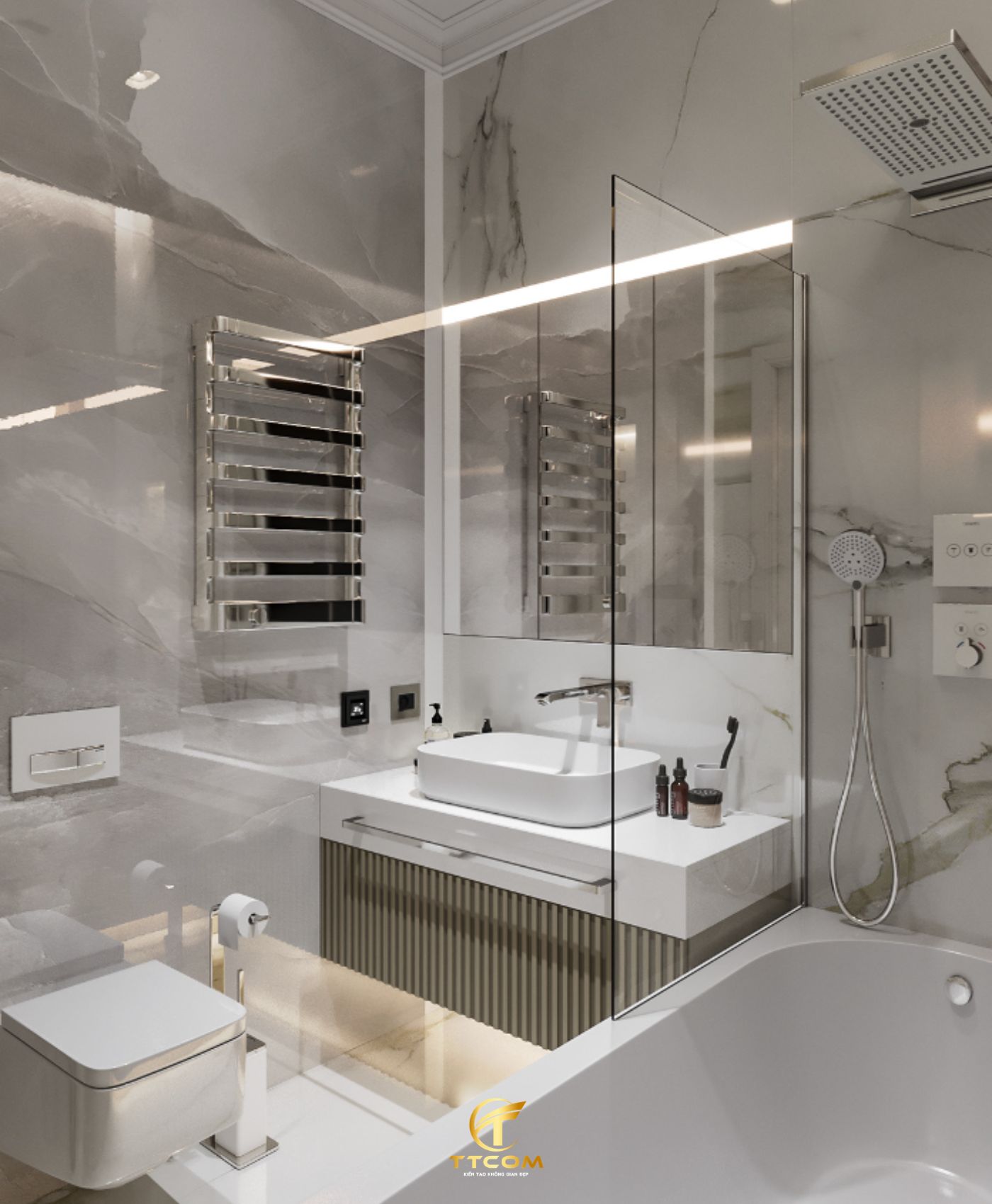 Phong cách nội thất tân cổ điển TTCOM04