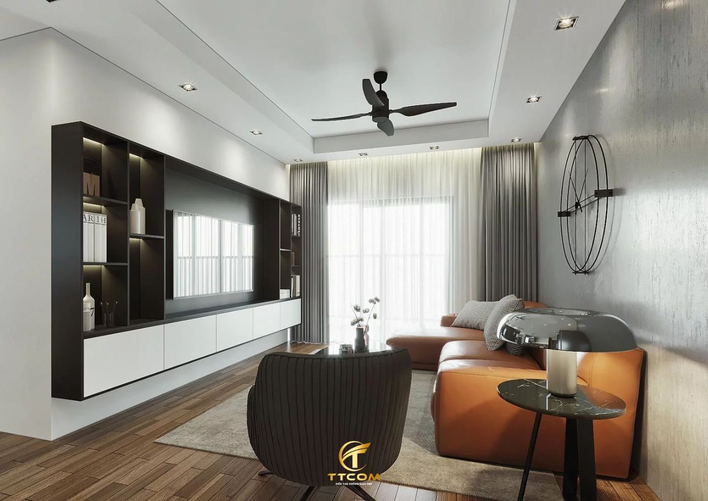 phong cách nội thất chung cư Gamuda