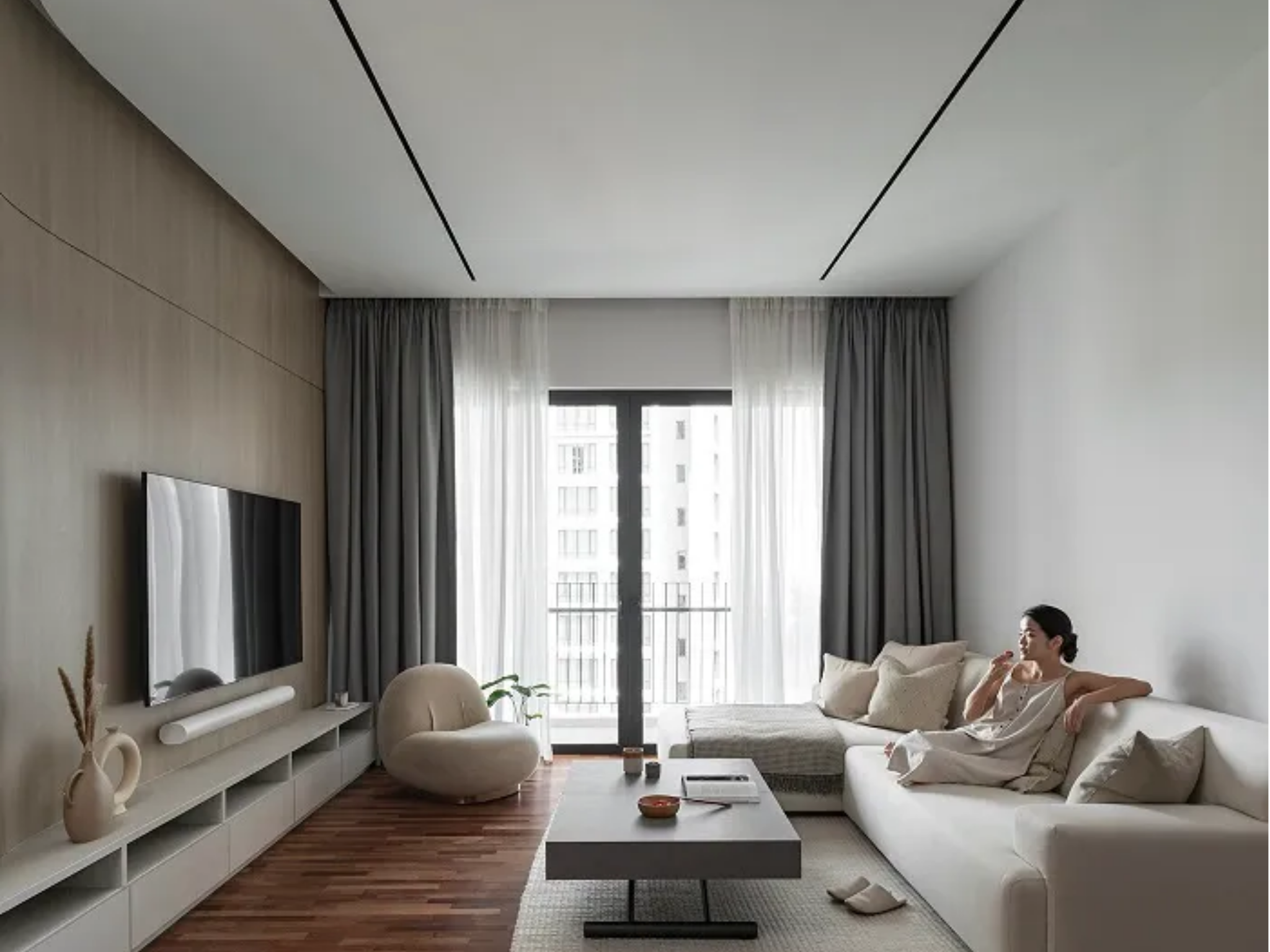 Ưu tiên các màu sắc tươi sáng khi thiết kế nội thất nhà chung cư 55m2 (Nguồn: sưu tầm)