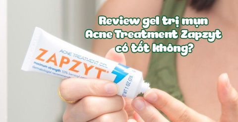 Review gel trị mụn Acne Treatment Zapzyt có tốt không?