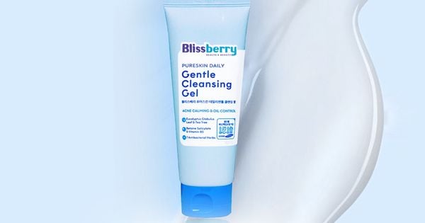 linhbaelii review sữa rửa mặt Blissberry dòng Daily Gentle Cleansing Gel