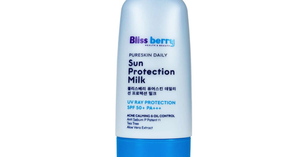 Kem chống nắng Blissberry Daily Sun Protection Milk nâng tông, kiềm dầu