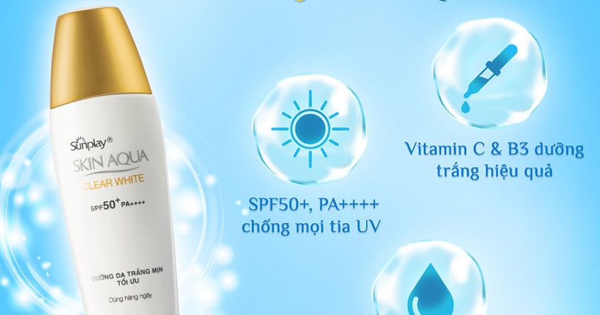 Kem chống nắng Nhật cho da dầu Sunplay Skin Aqua