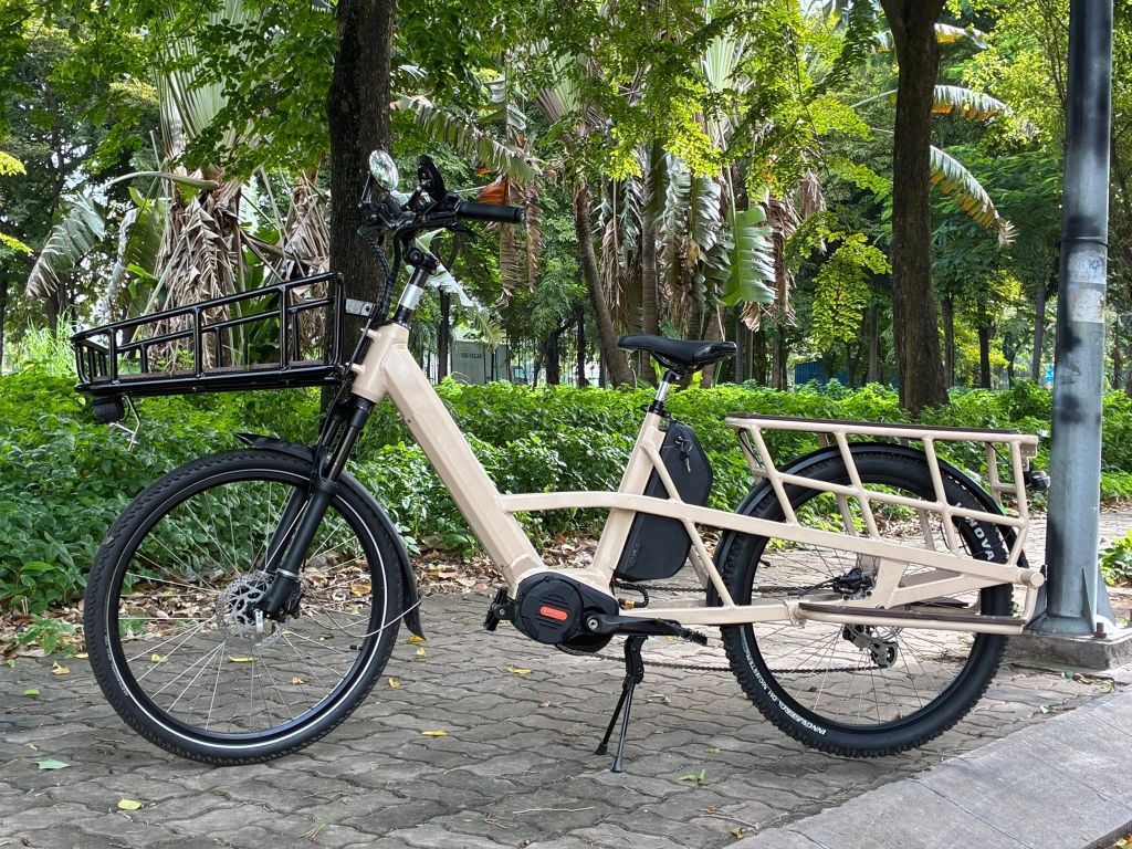 Cargo eBike mid-drive 1000W – 2 pin 48V tổng 39Ah